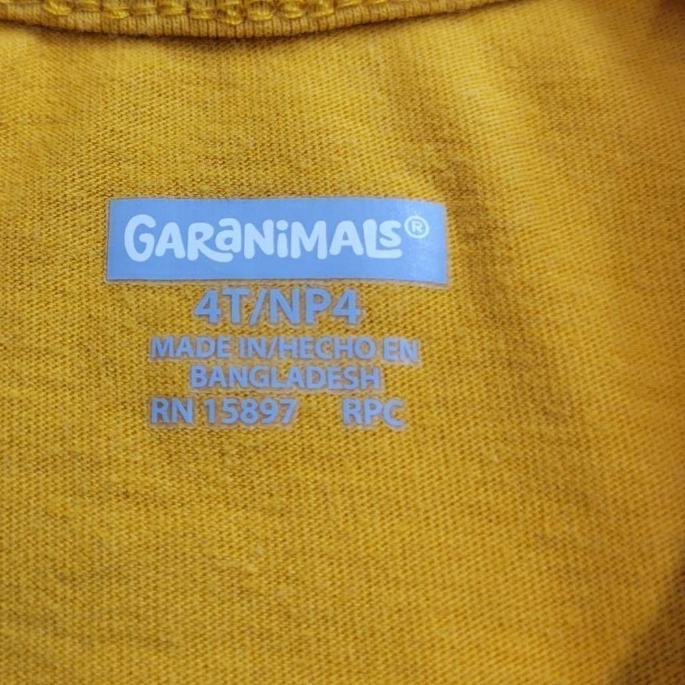 Garanimals Girl Genius shirt 4T - Picture 3 of 3